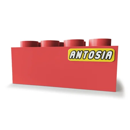 Large Crayon Holder Block - Desk Organizer for Kids