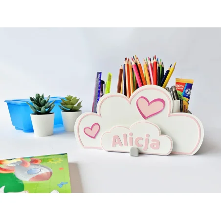 Cloud Crayon Holder