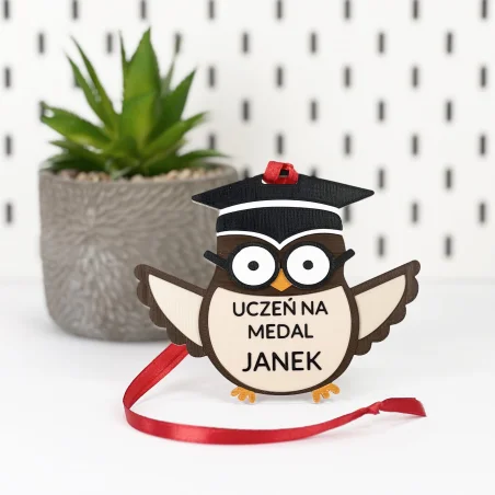 Medal Owl for the Preschooler’s First Day of School