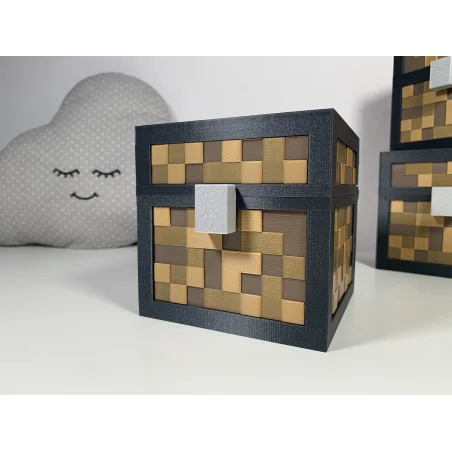 Minecraft-Style BIO Piggy Bank M