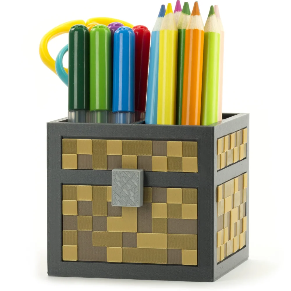 Minecraft Style Desk Organizer M