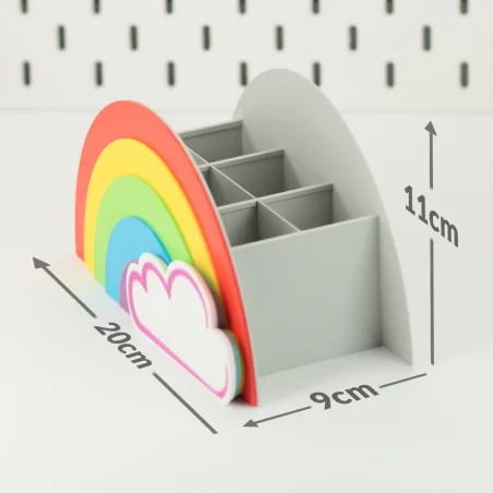 OUTLET Rainbow Crayon Holder
