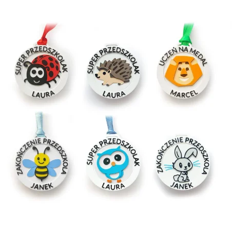 3D Medal "Welcome to Preschool"