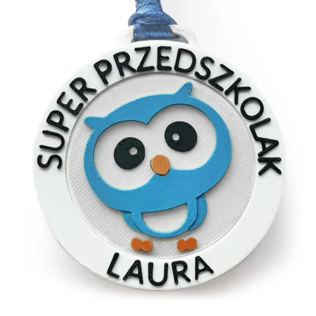 3D Medal "Welcome to Preschool"
