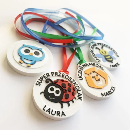 3D Medal for Kids - WELCOME TO SCHOOL