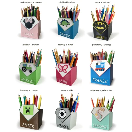 Changer M Crayon Holder Desk Organizer