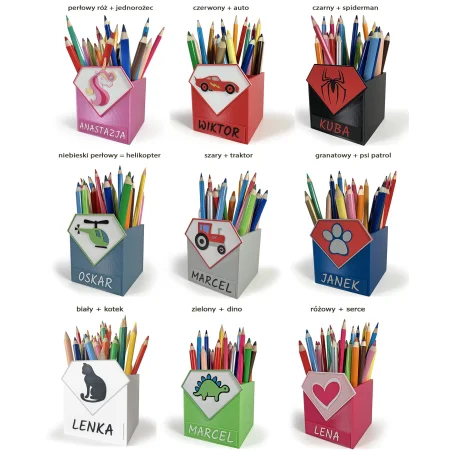 Changer M Crayon Holder Desk Organizer