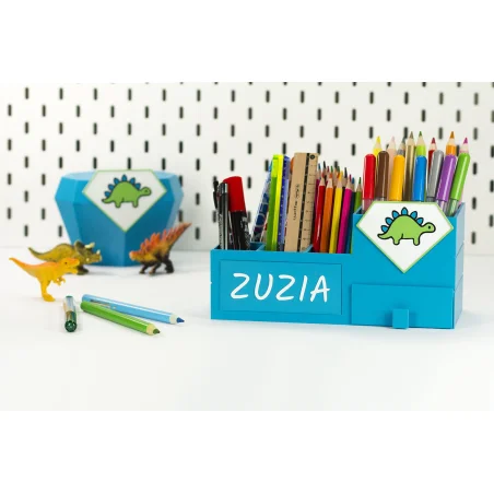 XL Crayon Holder with Drawer Changer Dinosaur