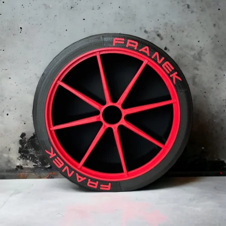 Desk Organizer Tire Crayon Holder for Young Car Enthusiasts