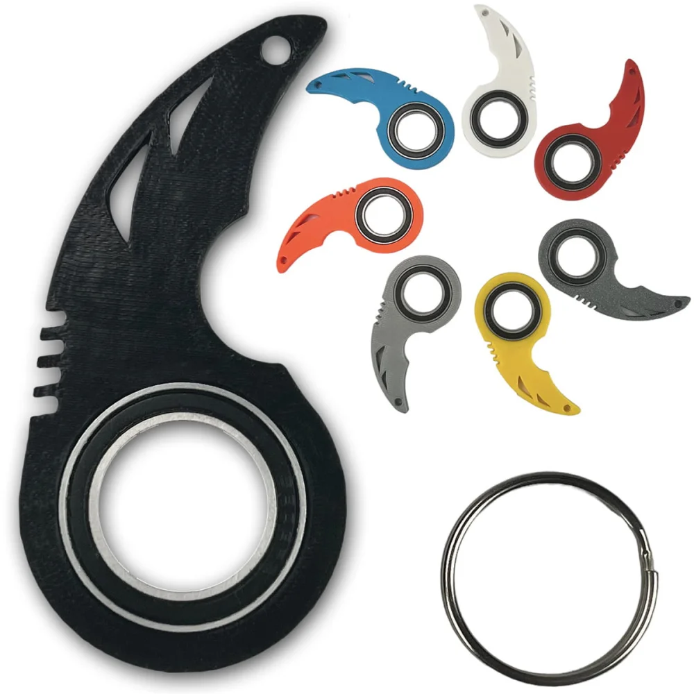 Keyrambit Keychain - Spinner Designs