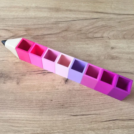 Desk Organizer Pencil Holder 8 Pink