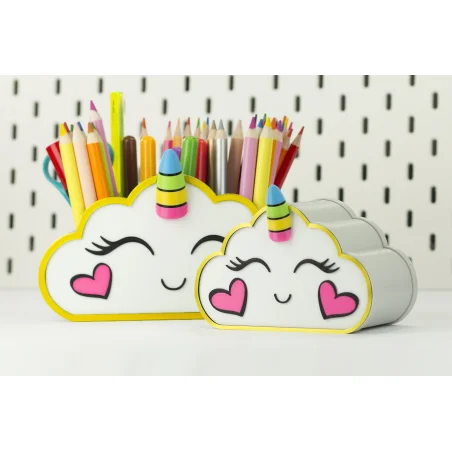 Organizer na kredki chmurka jednorożec