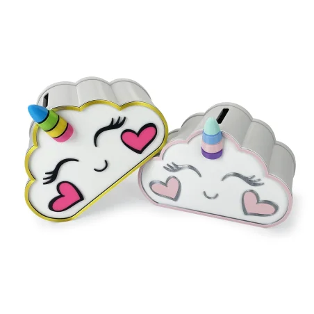 Unicorn Cloud Piggy Bank for Girls