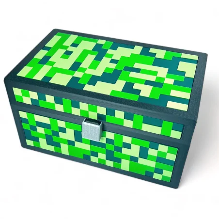 Skrzynia pudełko w stylu Minecraft XXL