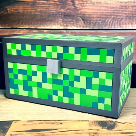Skrzynia pudełko w stylu Minecraft XXL
