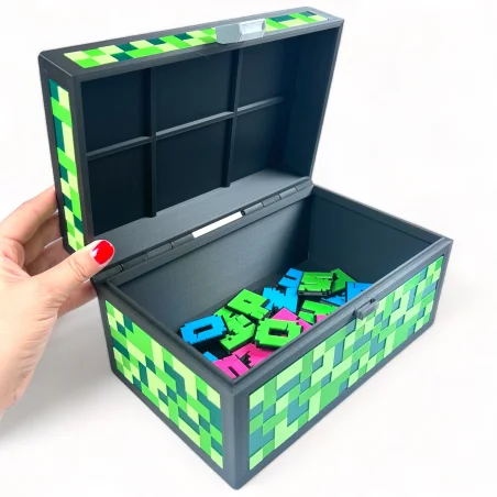 Skrzynia pudełko w stylu Minecraft XXL