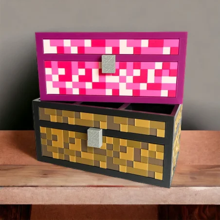 Skrzynia pudełko w stylu Minecraft XXL