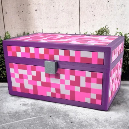 Skrzynia pudełko w stylu Minecraft XXL