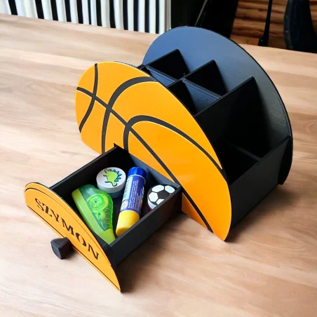 Crayon Holder with Drawer XL Ball