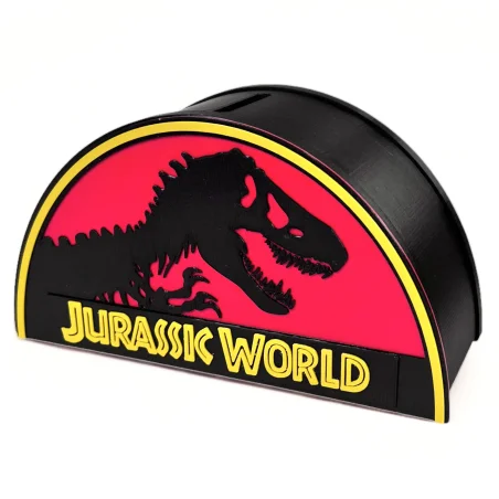 Personalized Jurassic Style Children's Piggy Bank BIO