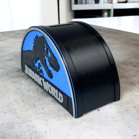 Jurassic BIO Style Personalized Piggy Bank for Your Little One