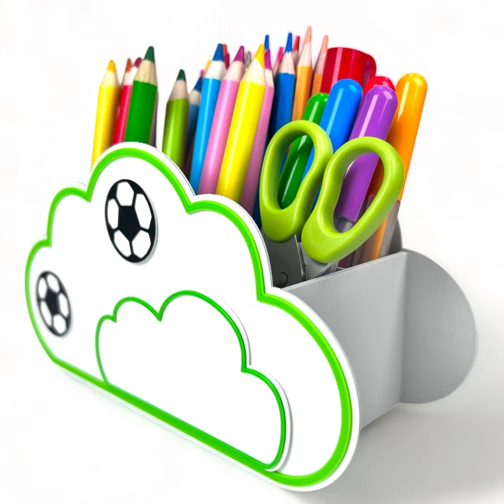 Cloud Crayon Holder