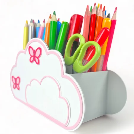Cloud Crayon Holder Organizer