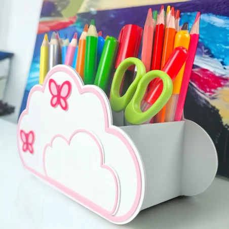 Cloud Crayon Holder Organizer