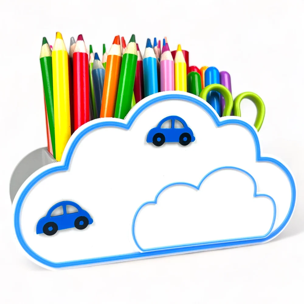 Cloud Crayon Holder Organizer