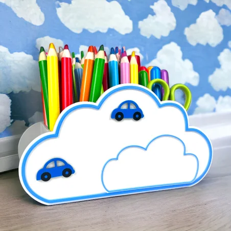 Cloud Crayon Holder Organizer