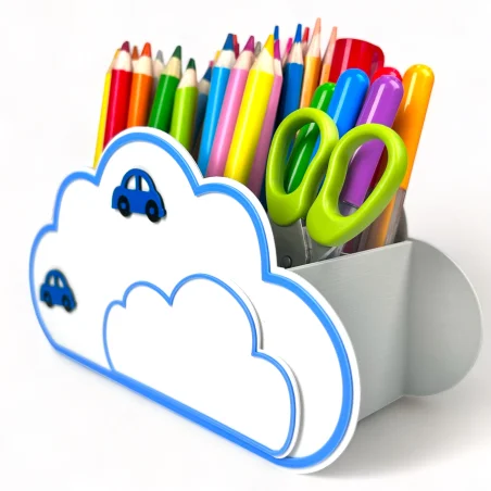 Cloud Crayon Holder Organizer