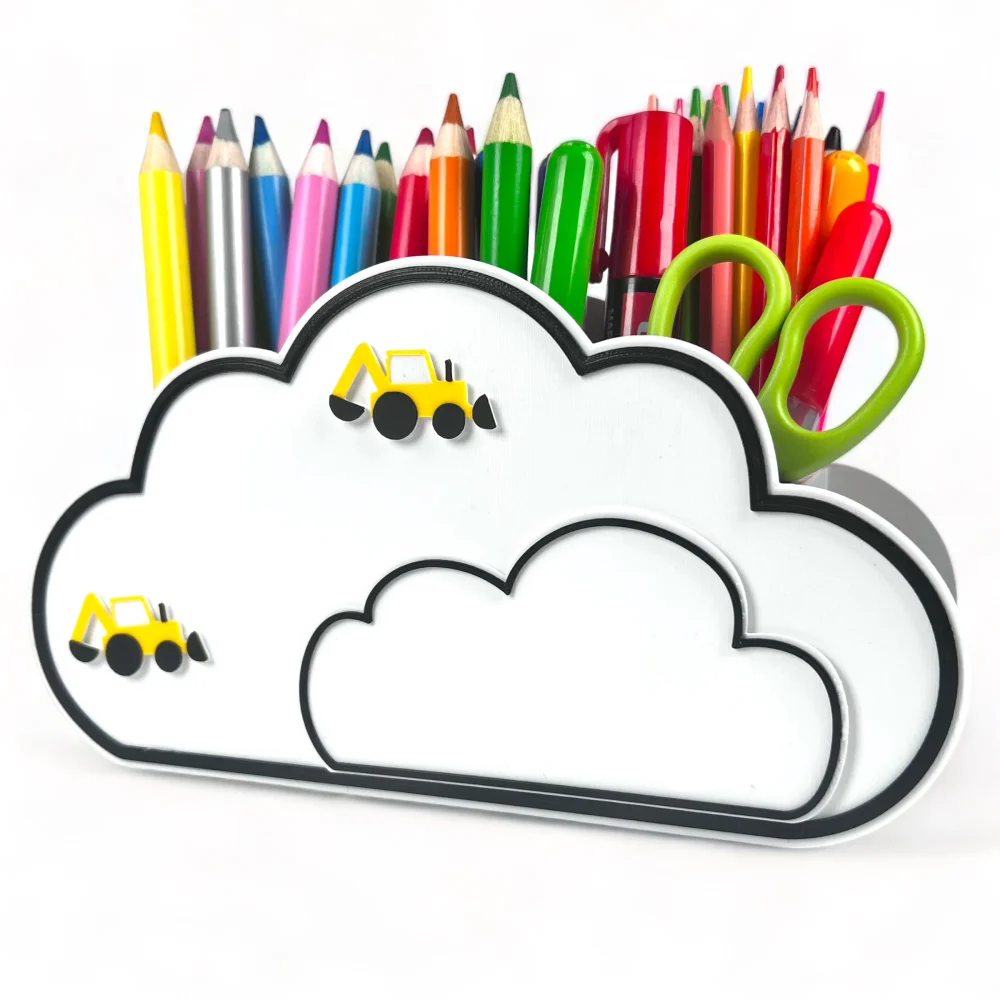 Cloud Crayon Holder Organizer