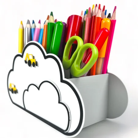 Cloud Crayon Holder Organizer