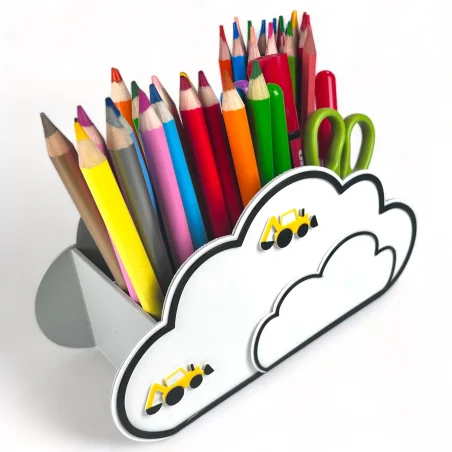 Cloud Crayon Holder Organizer