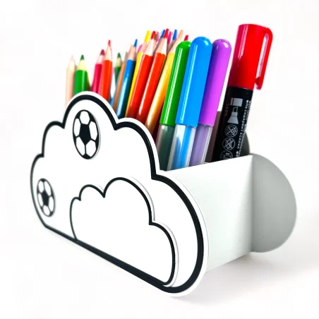 Cloud Crayon Holder