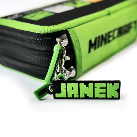 Brelok z imieniem w stylu Minecraft 3D