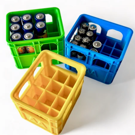 Set of Baskets for AAA AA Batteries