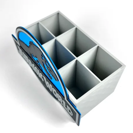 Desk Organizer in Jurassic Style