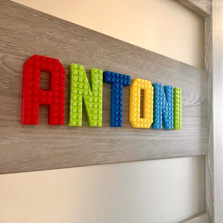 Letters for the Wall L in Block Style