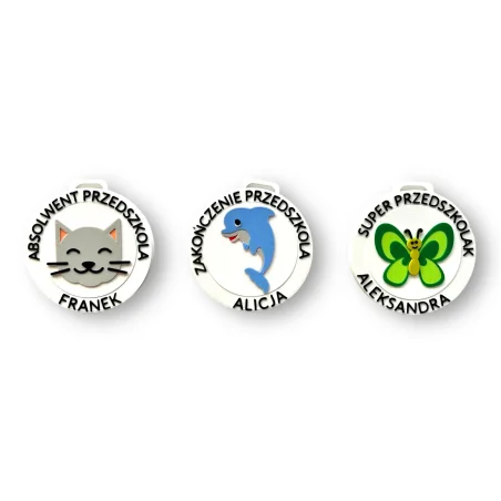 3D Medal for Kids - WELCOME TO SCHOOL