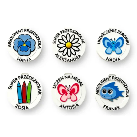 3D Medal for Kids - PRESCHOOL GRADUATION