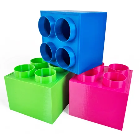 Small Block Crayon Holder Organizer