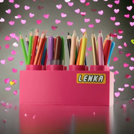 Large Crayon Holder Block