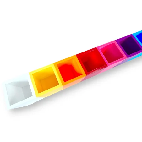 Sorter na kredki organizer na biurko 12 kolorów Montessori