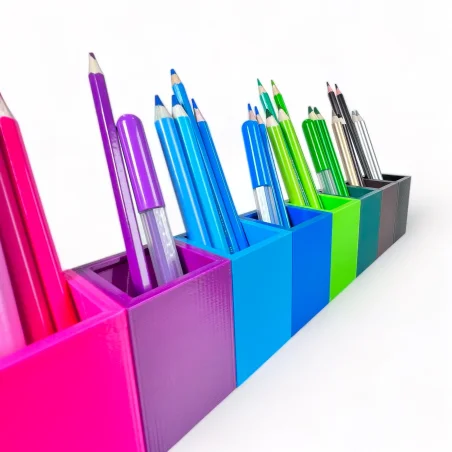 Sorter na kredki organizer na biurko 12 kolorów Montessori