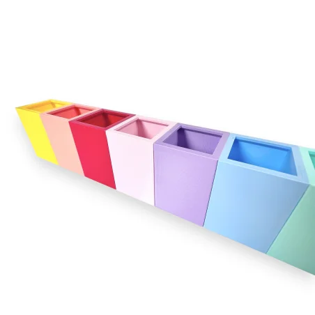 Sorter na kredki organizer na biurko 10 pastel Montessori