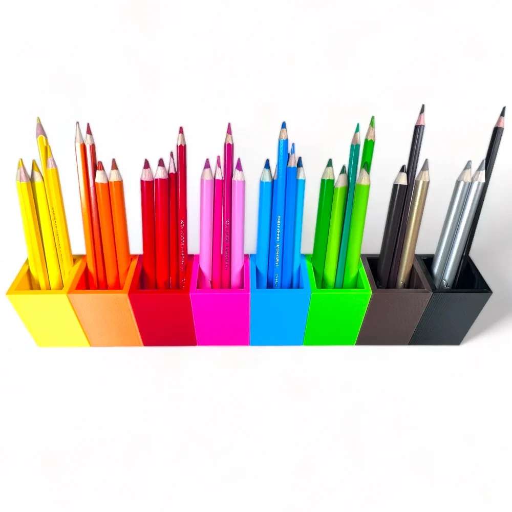 Crayon Holder Desk Organizer in 8 Colors Montessori Style