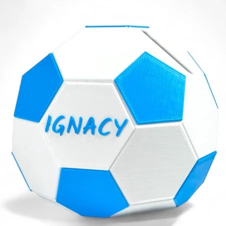 3D Soccer Ball Personalized Piggy Bank for Kids - Boy's Day