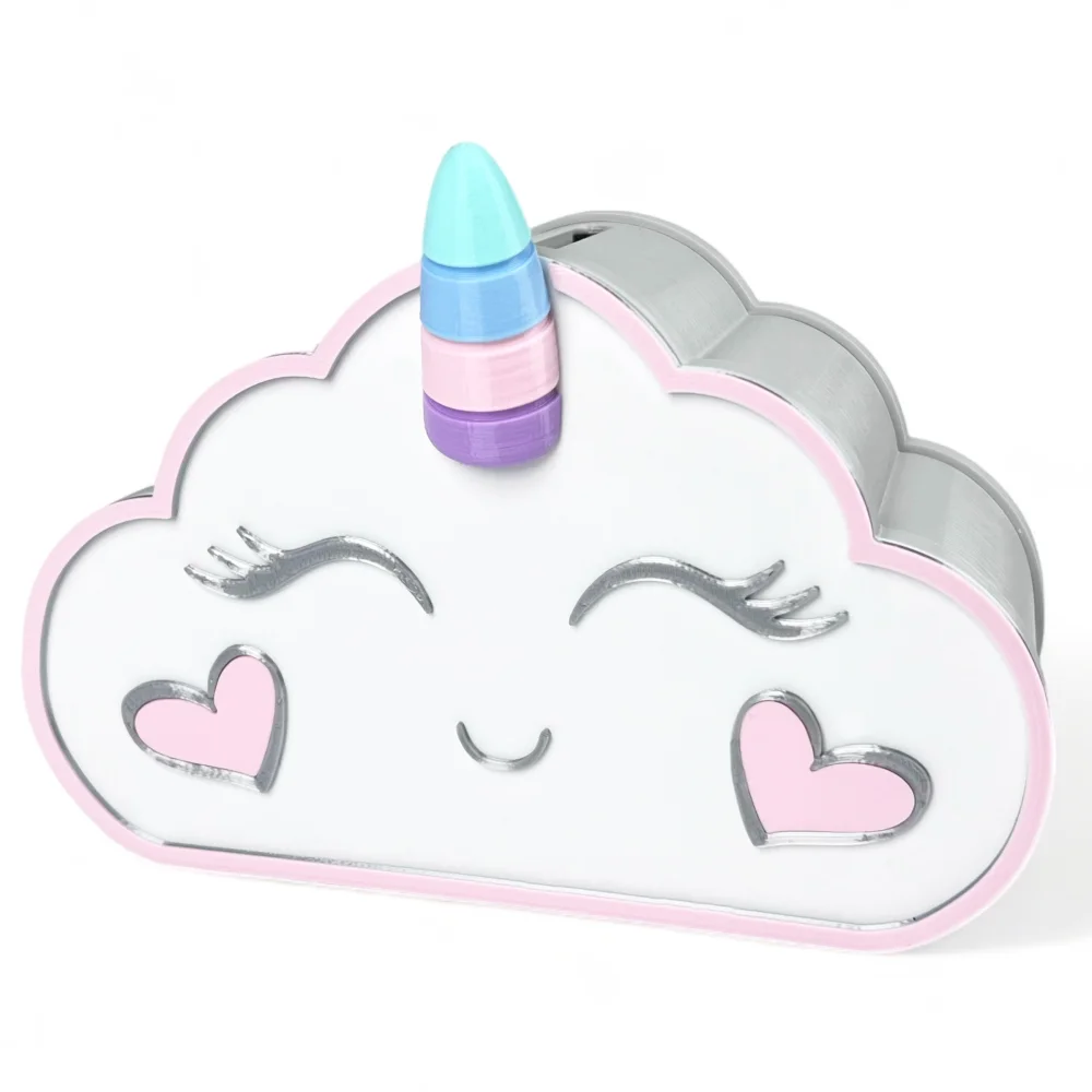 Unicorn Cloud Piggy Bank ECO