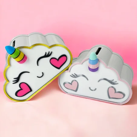 Unicorn Cloud Piggy Bank ECO